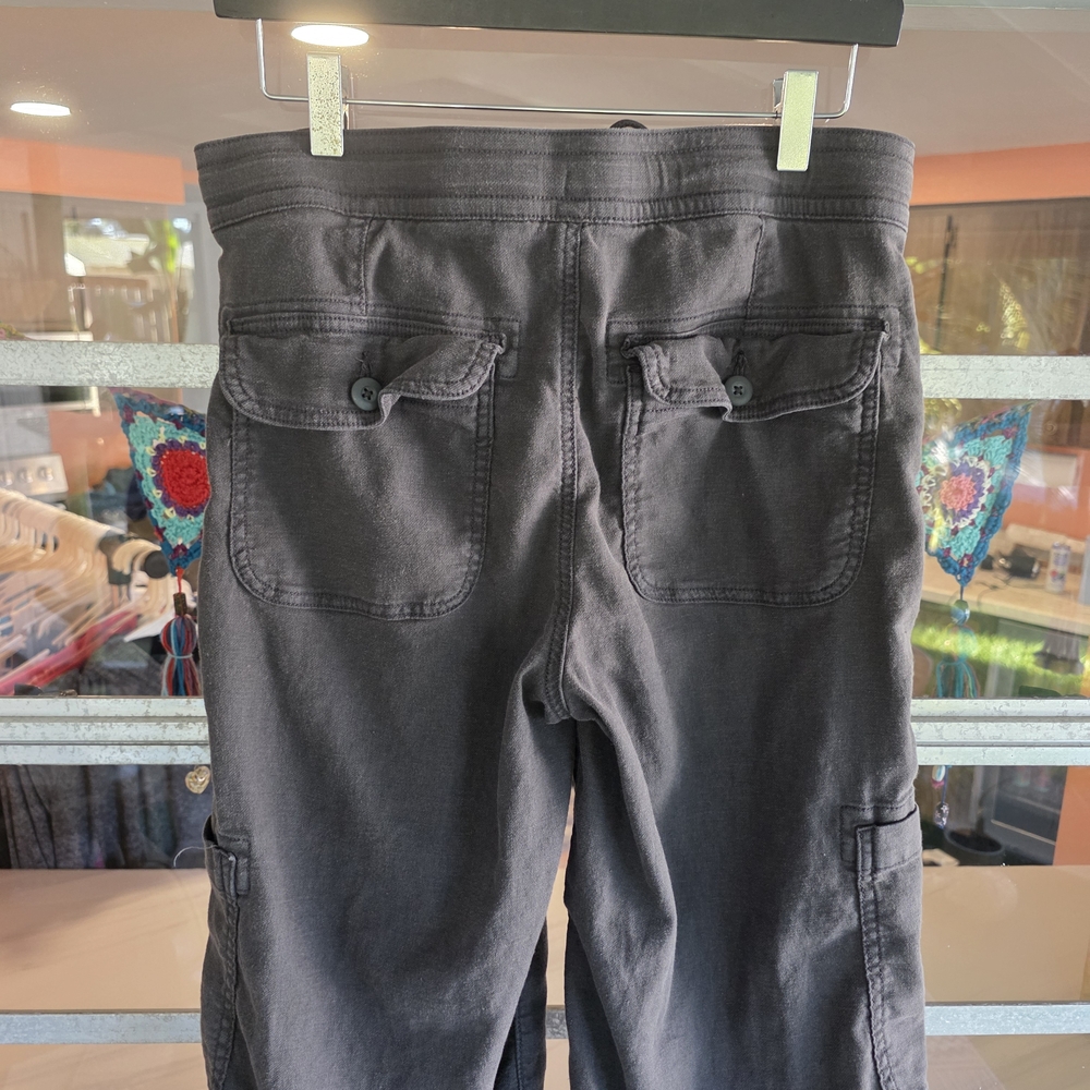 American Eagle Outfitters Charcoal Wide Leg Pants - Picture 4 of 16